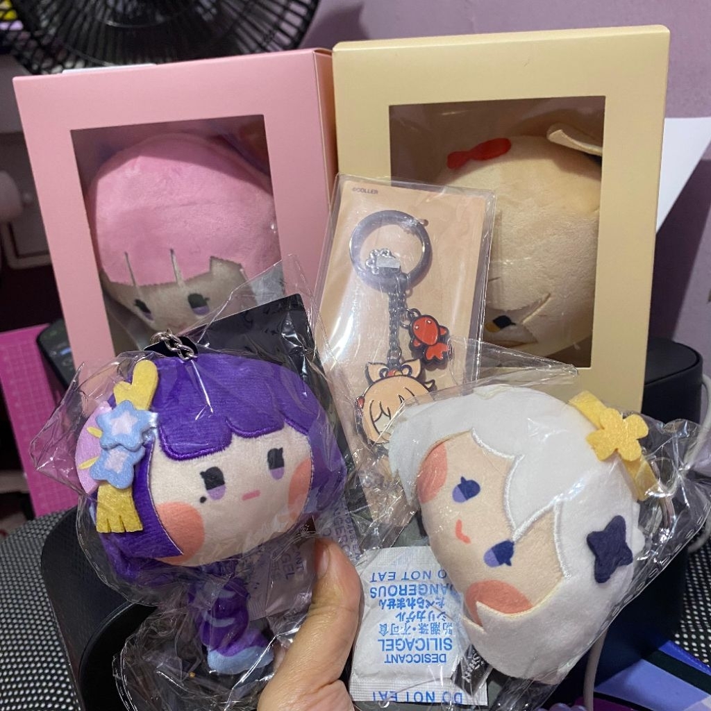 Official Merchandise Genshin Impact Minini Plushie Doll Boneka Genshin Impact