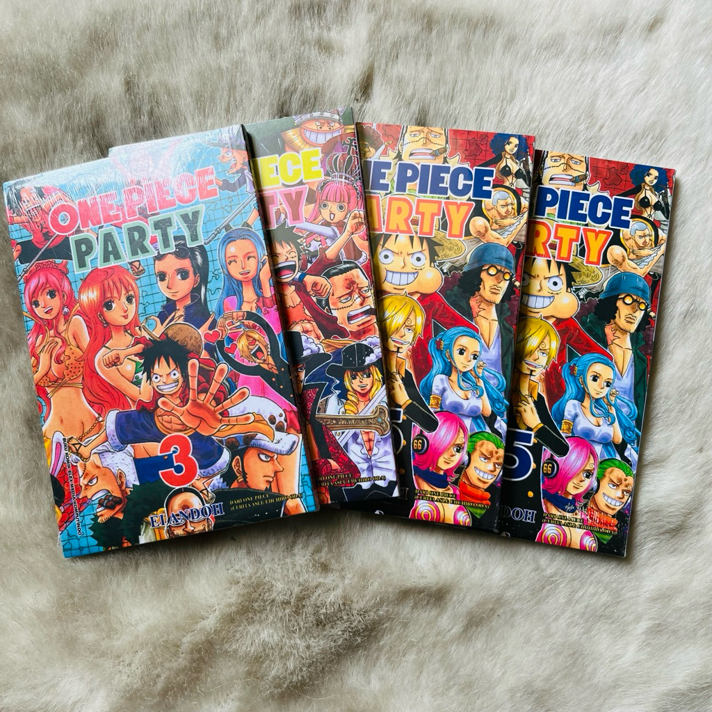 Komik One Piece Party Vol Cabutan - Segel
