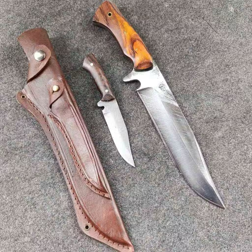 Pisau camping outdoor bushcraft set survival knife jumbo