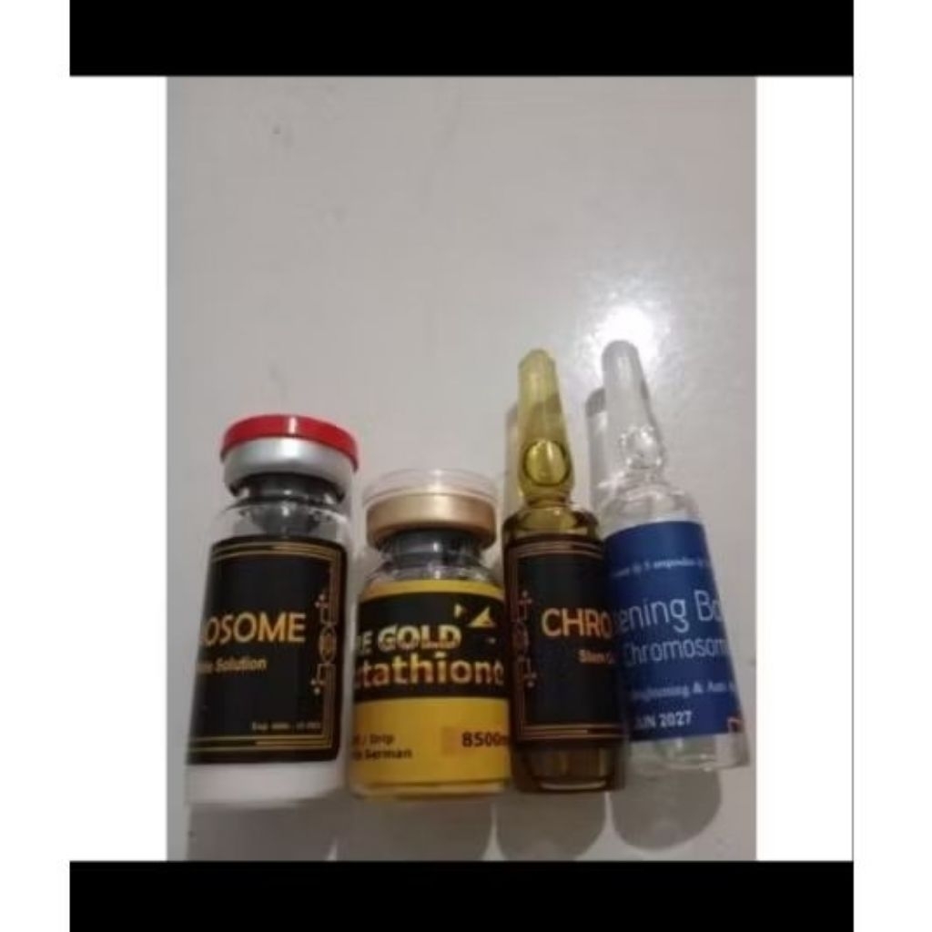 Paket whitening Stem cell + Buster whitening pure glutation gold