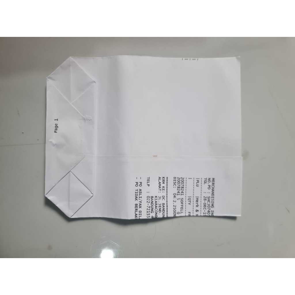 Kertas Gorengan besar 25x20x4 cm, polos di dalam ,Kertas Snack, Kertas, Kantong Gorengan, Kertas Kan