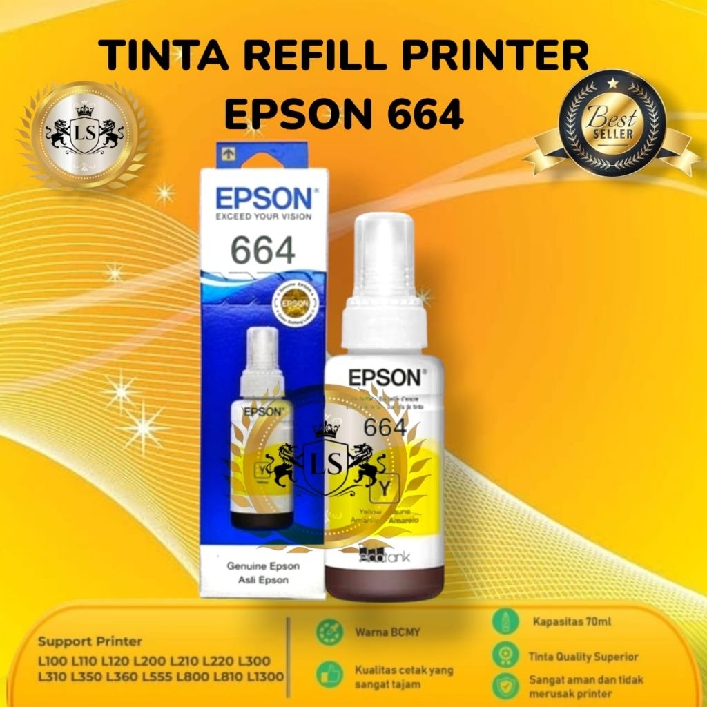 Tinta printer Epson 664 Original