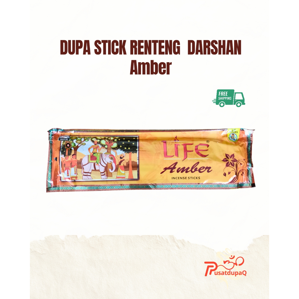 Dupa Life Amber Renteng Hio By Darshan India