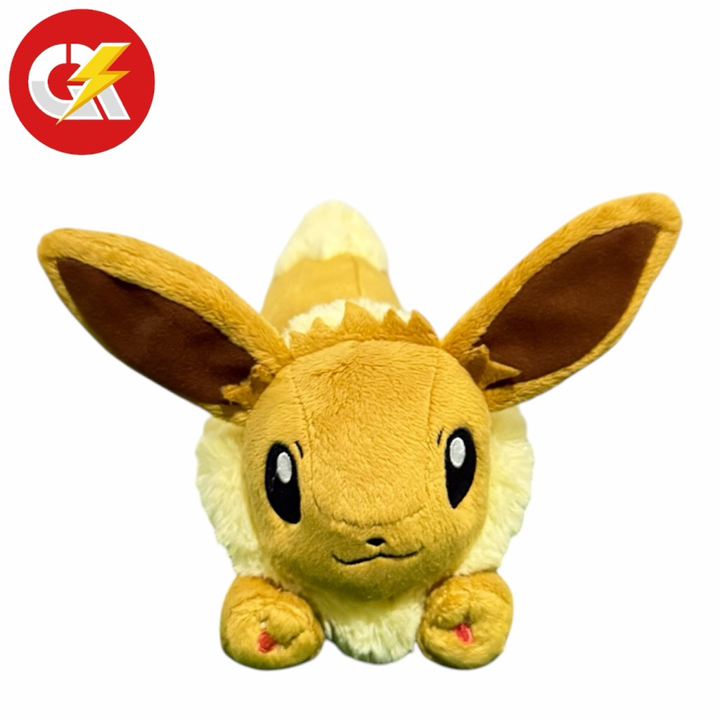 Boneka Plush Pokemon Eevee Running Original Pokemon Center