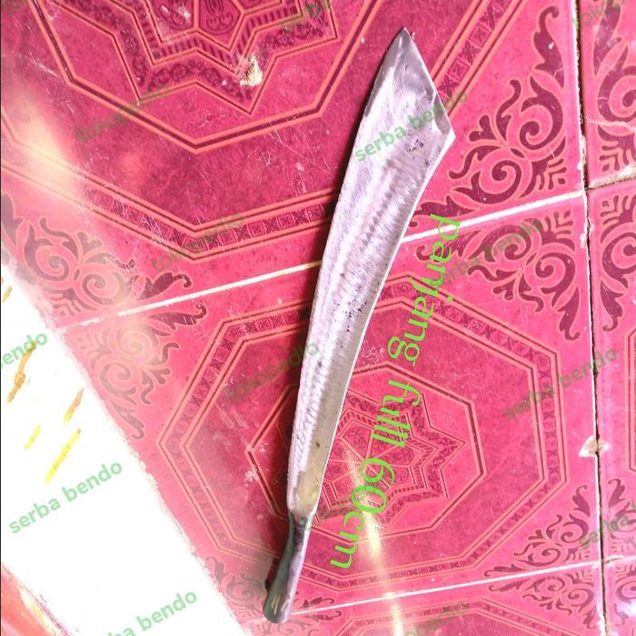 golok hutan baja parang panjang full 60cm.kuwat ulet tajam arit sabit