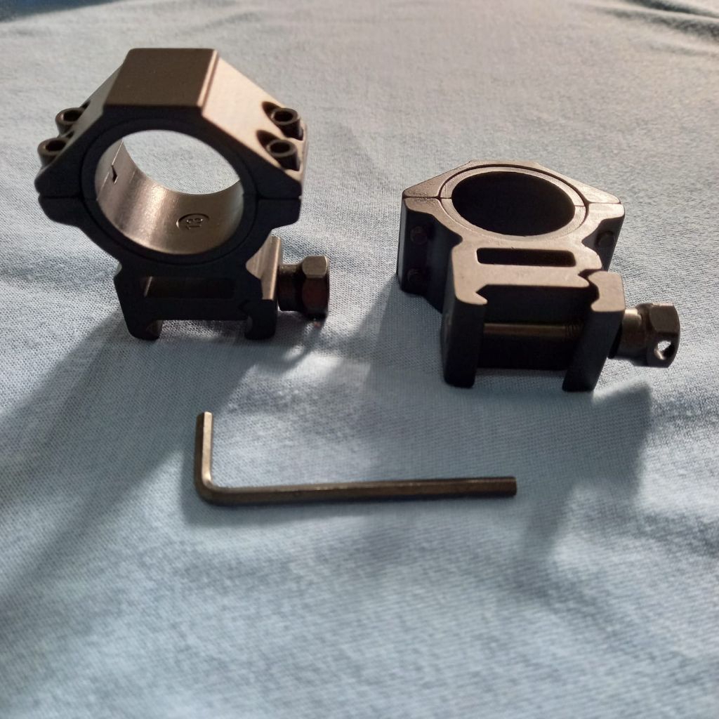 Mounting Teleskop Rell 22 OD 25/30 Pendek -Lebar