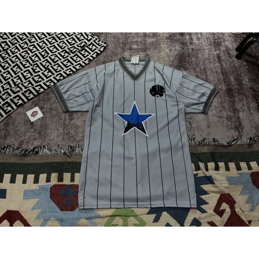 jersey bola newcastle vintage ori score draw