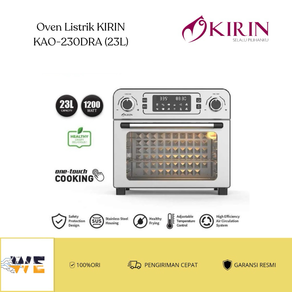 Oven Air Fryer Kirin KAO-230DRA