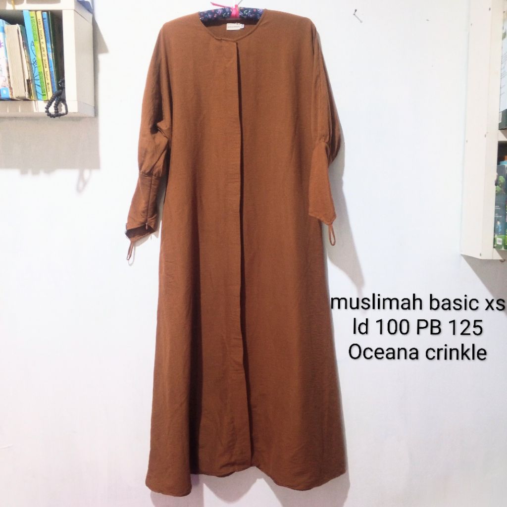 preloved abaya muslimah basic