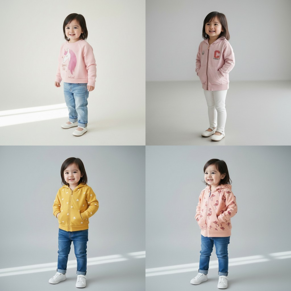 Jaket anak Cewek 6 Bulan - 3 Tahun - Cool Baby