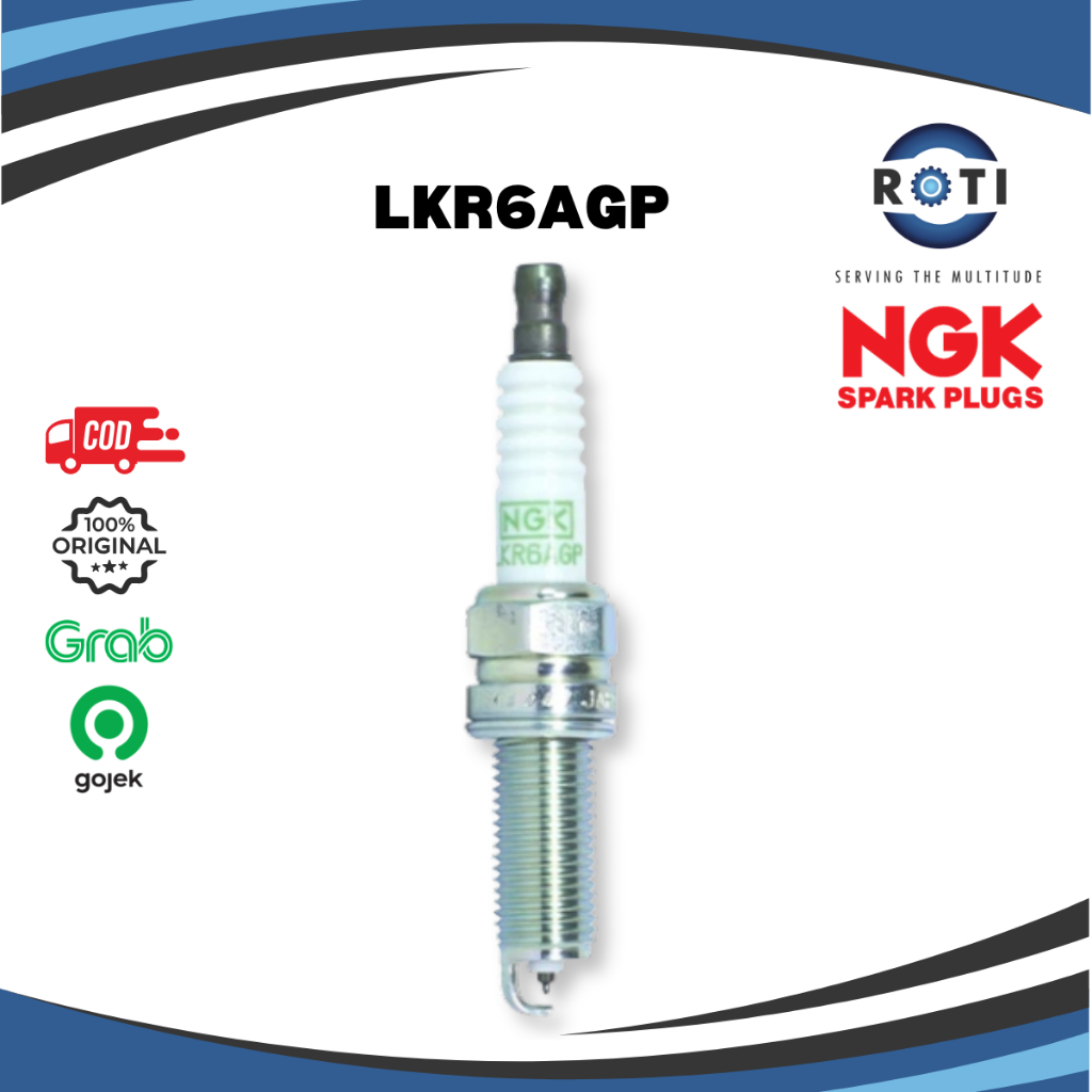 NGK BUSI NGK PLATINUM KIA PICANTO AGYA AYLA SIGRA NGK LKR6AGP ORIGINAL