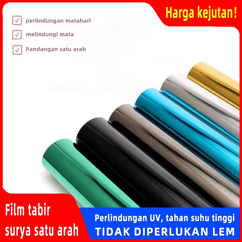 [profesional]  stiker cermin dinding tempel walpaper kaca cermin setiker kaca cermin kaca film satu 