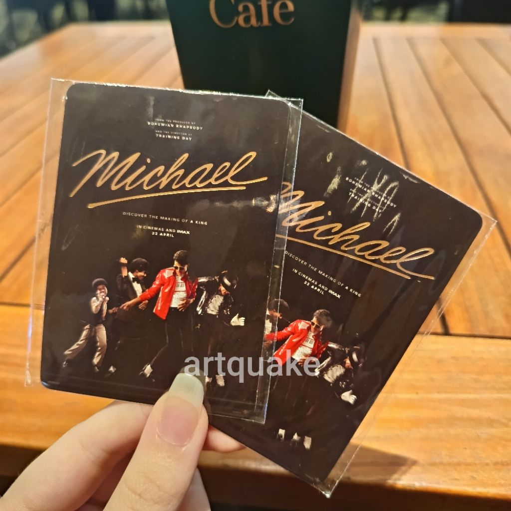 [ORI] Michael Movie Cinema XXI CCC collectible card ticket limited edition