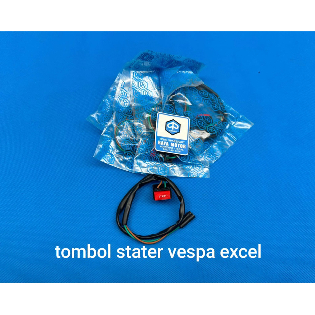 tombol stater vespa excel