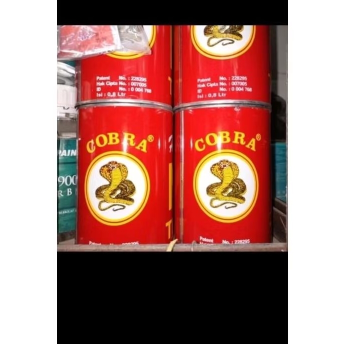 thinner cobra merah kecil