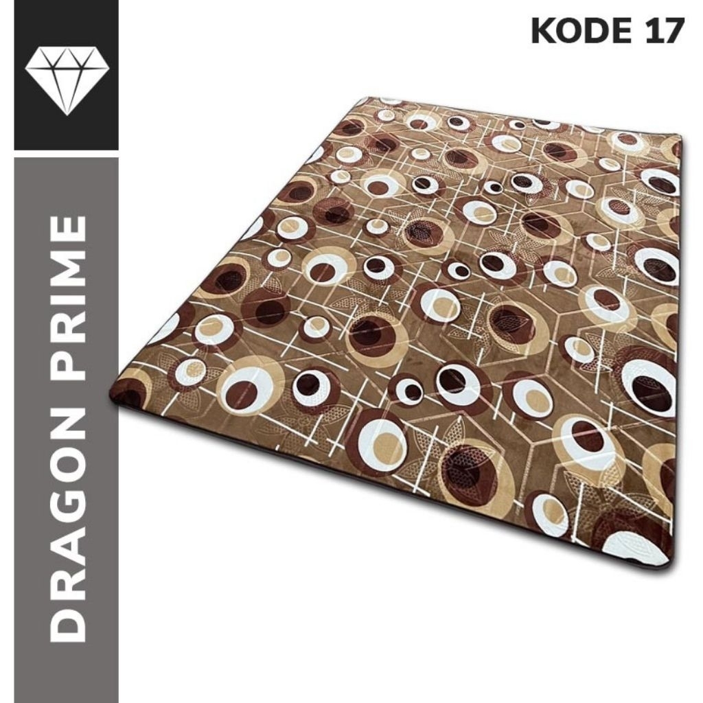 [95×140] Karpet Busa Karpet Malaysia Dragon - Anti Slip