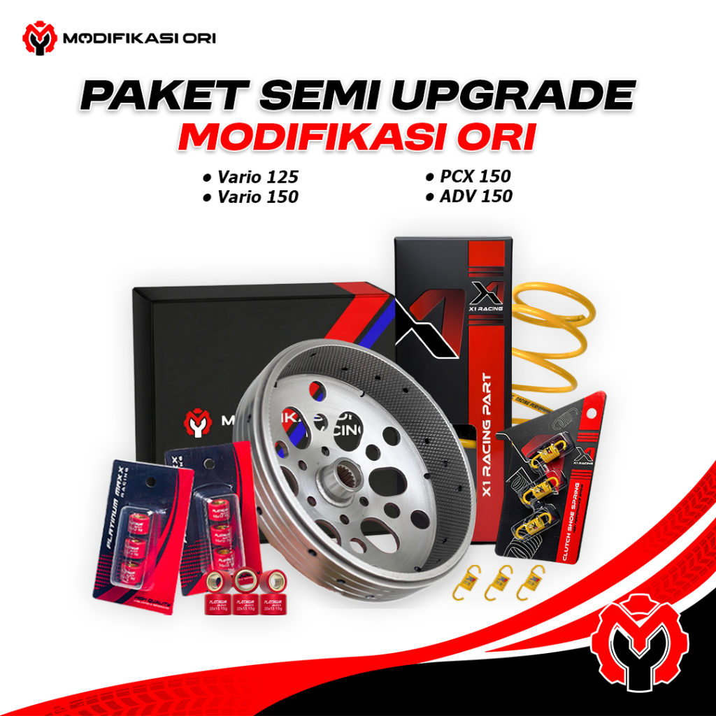 CVT VARIO 150 PAKET SEMI CVT PCX 150 HONDA ADV UPGRADE CVT CUSTOM RACING Modifikasi Ori