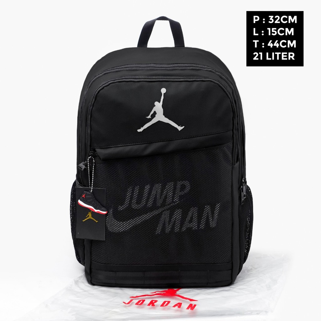 Tas Ransel Air Jordan Classic Backpack Pria Import Mirror ORI / Tas Punggung