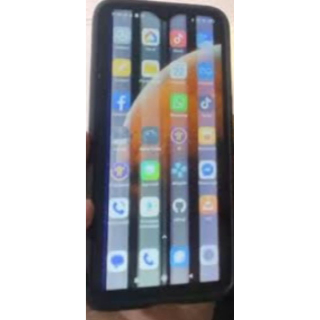 lcd MEETOO realme c1/a3s minus seperti di foto