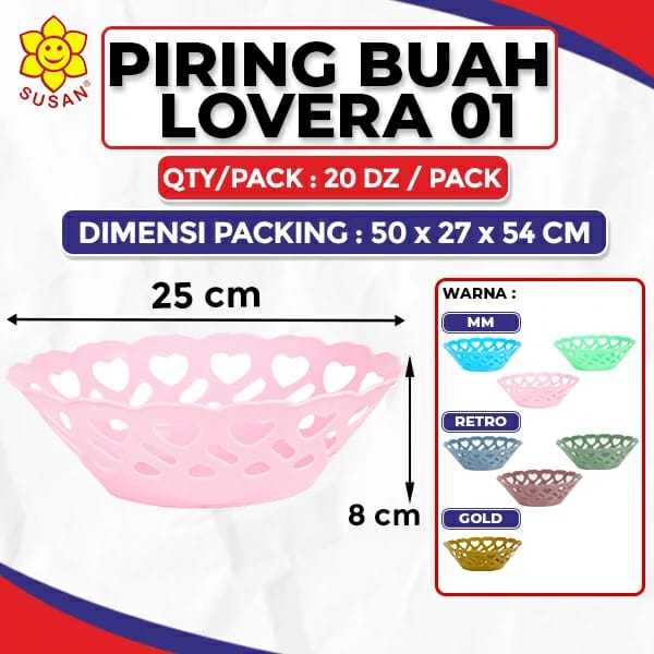 Tempat Buah Piring Buah Wadah Saji Buah TB 120 Golden Sunkist