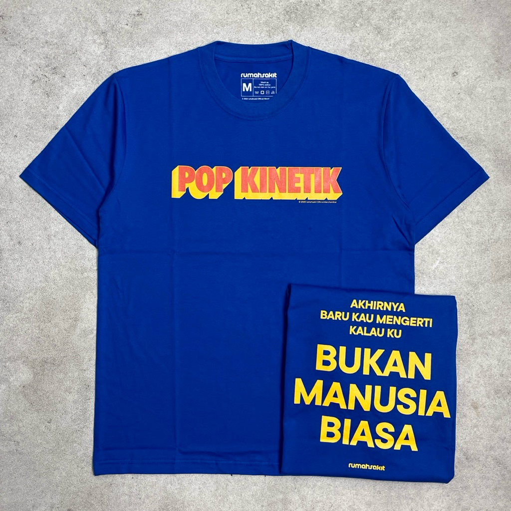 Rumah Sakit - Pop Kinetik | Tshirt Blue Original Merchandise
