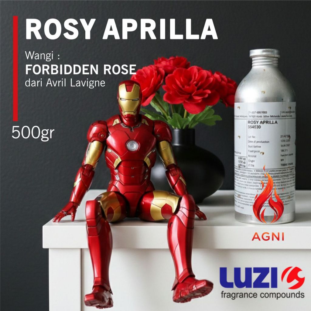 ROSY APRILLA dari Luzi [Avril Lavigne Forbidden Rose] 500gr Segel