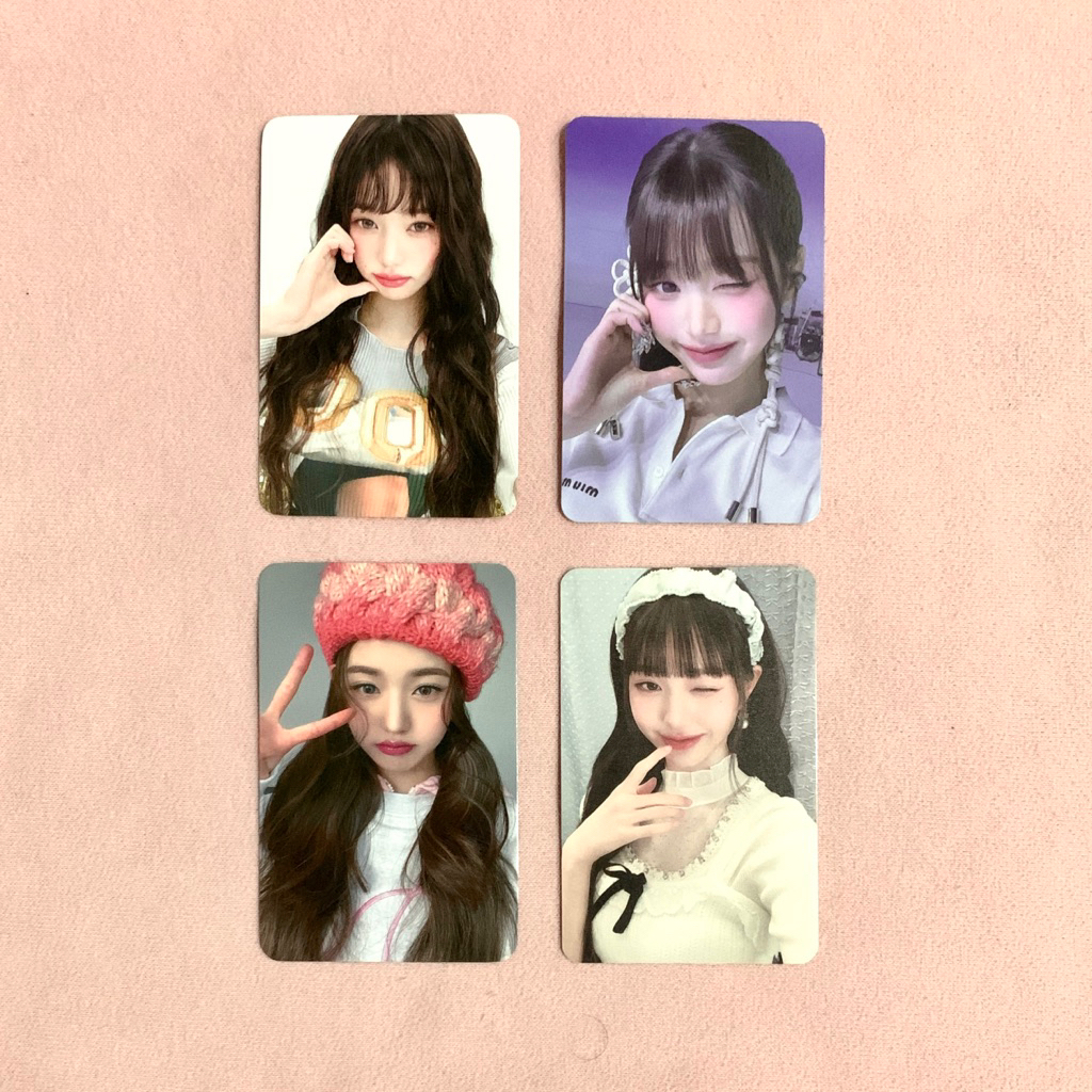 [OFFICIAL] WONYOUNG IVE PHOTOCARD HAPA KRISTIN 6TH COLLABORATION COLLABS HC HEARTCHEEK HEART CHEEK P