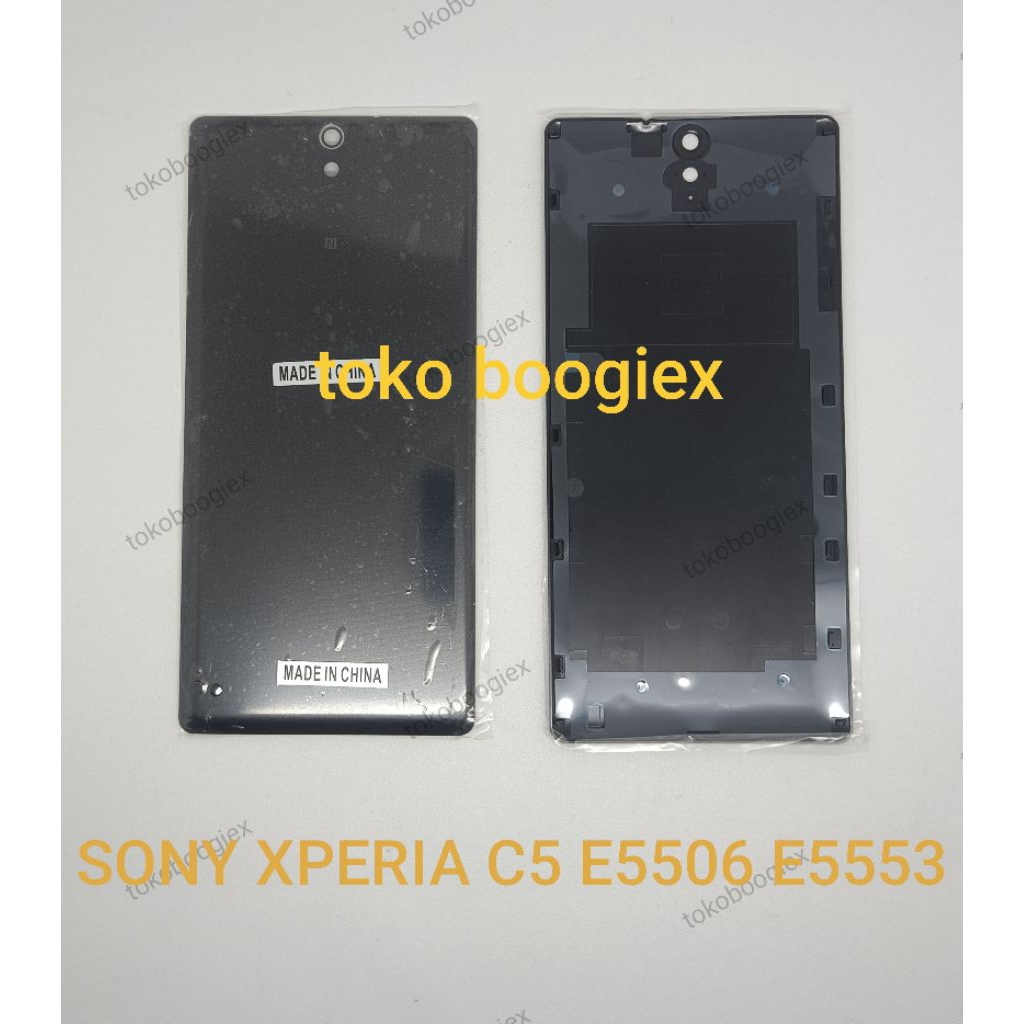 BACKDOOR SONY XPERIA C5 C5 ULTRA E5506 E5553 black/hitam