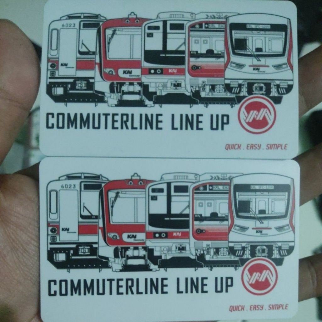 kartu multi trip VEKTOR terbaru / KAI INDONESIA preloved