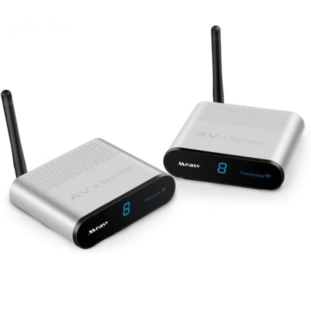 AV Sender 2IN1 - Audio Video Transmitter & Receiver 2.4GHz For TV Set & CCTV Camera