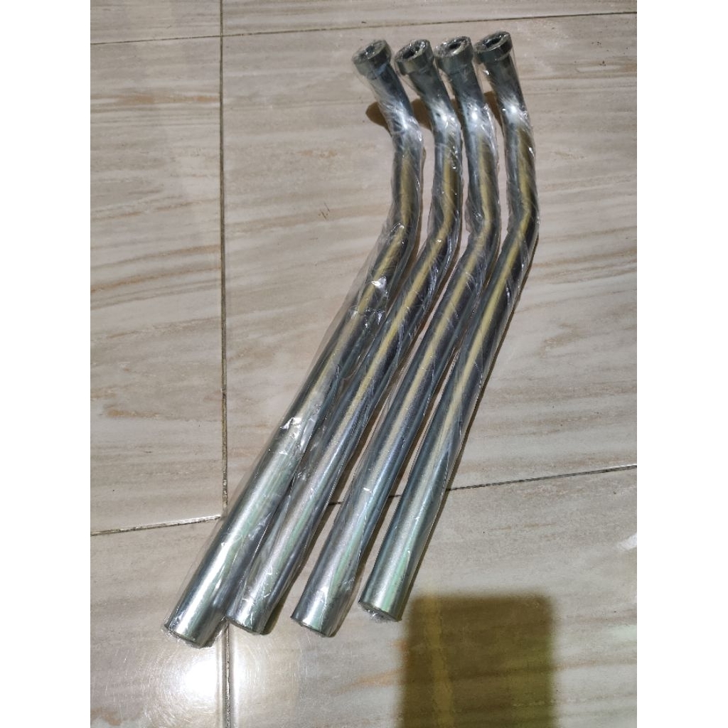 leher knalpot kawasaki blitz r , blitz joy , zx 130 , kaze, kawasaki athlete 125