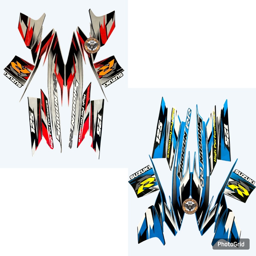 Stiker Striping Shogun RR 125 2008