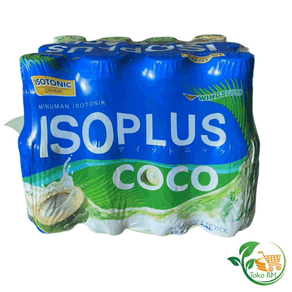 Minuman Isotonik ISOPLUS 12 Botol 350ml - Merehidrasi Tubuh, Menyeimbangkan Ion, Mudah Diserap