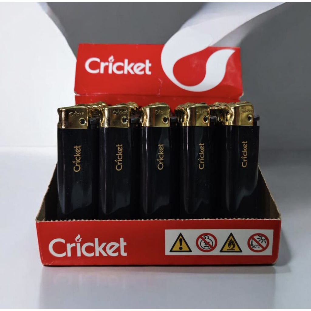 korek cricket black & gold limited edition 1dus (25pcs)