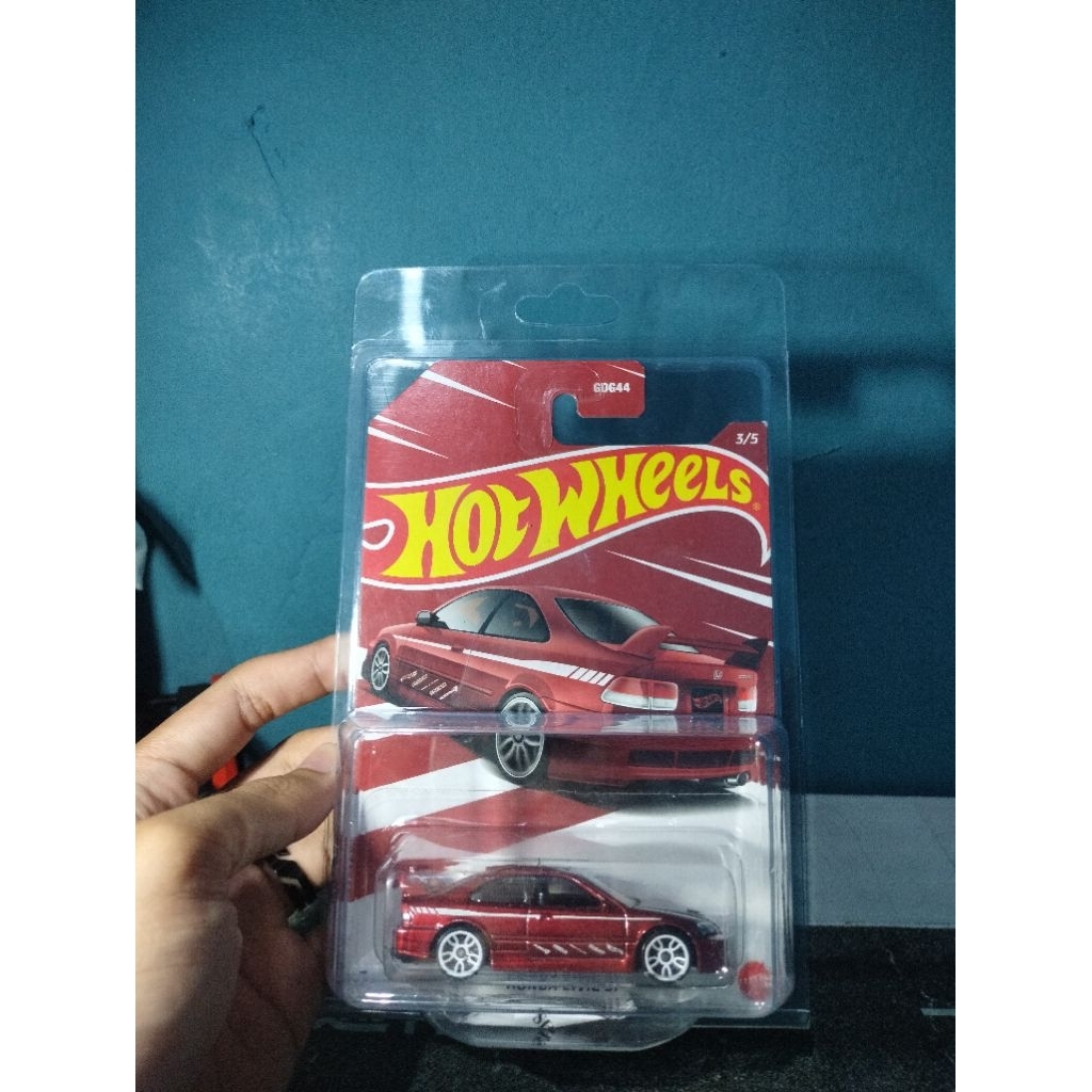 HOTWHEELS HONDA CIVIC SI RED