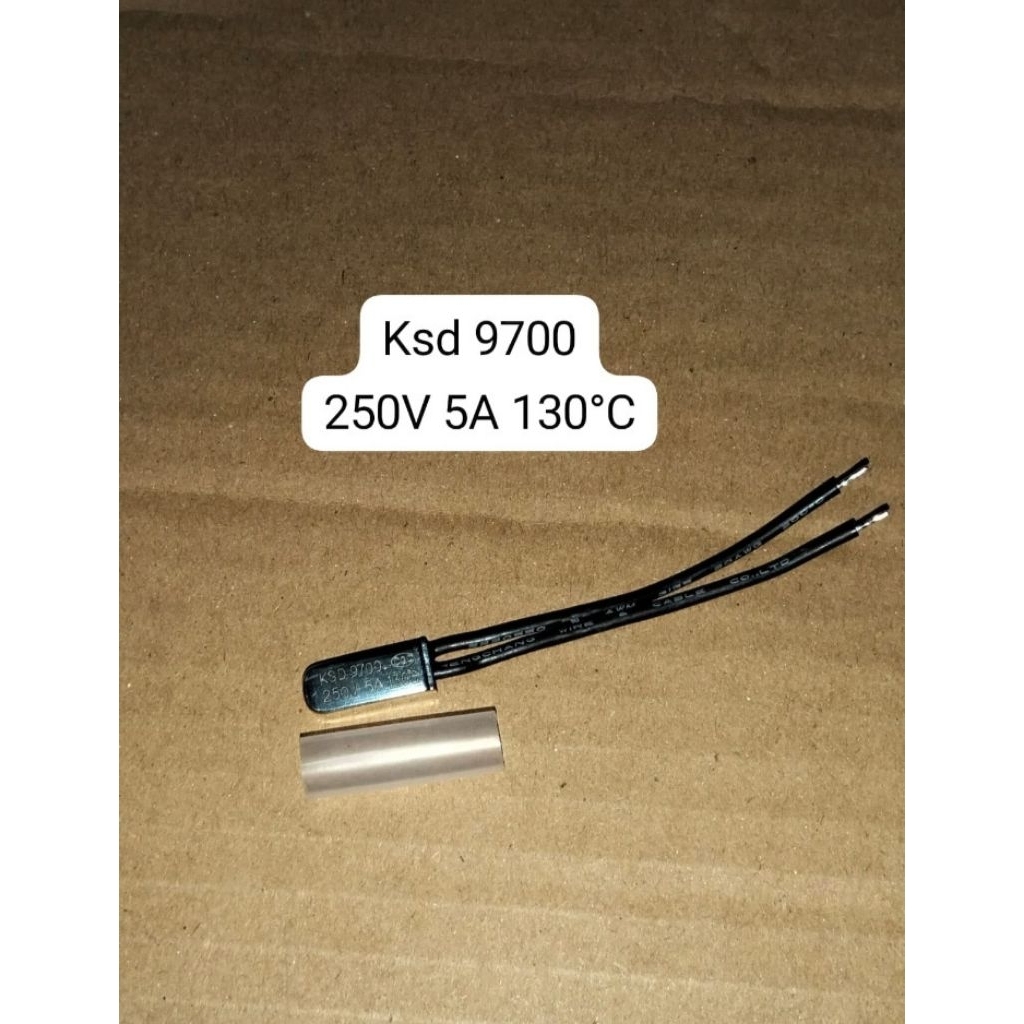 fuse sekring blender Thermo fuse KSD 9700 250V 5A 130°C