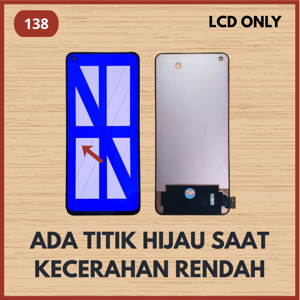 LCD FRAME AMOLED ORIGINAL XIAOMI MI11 MI 11 LITE COPOTAN