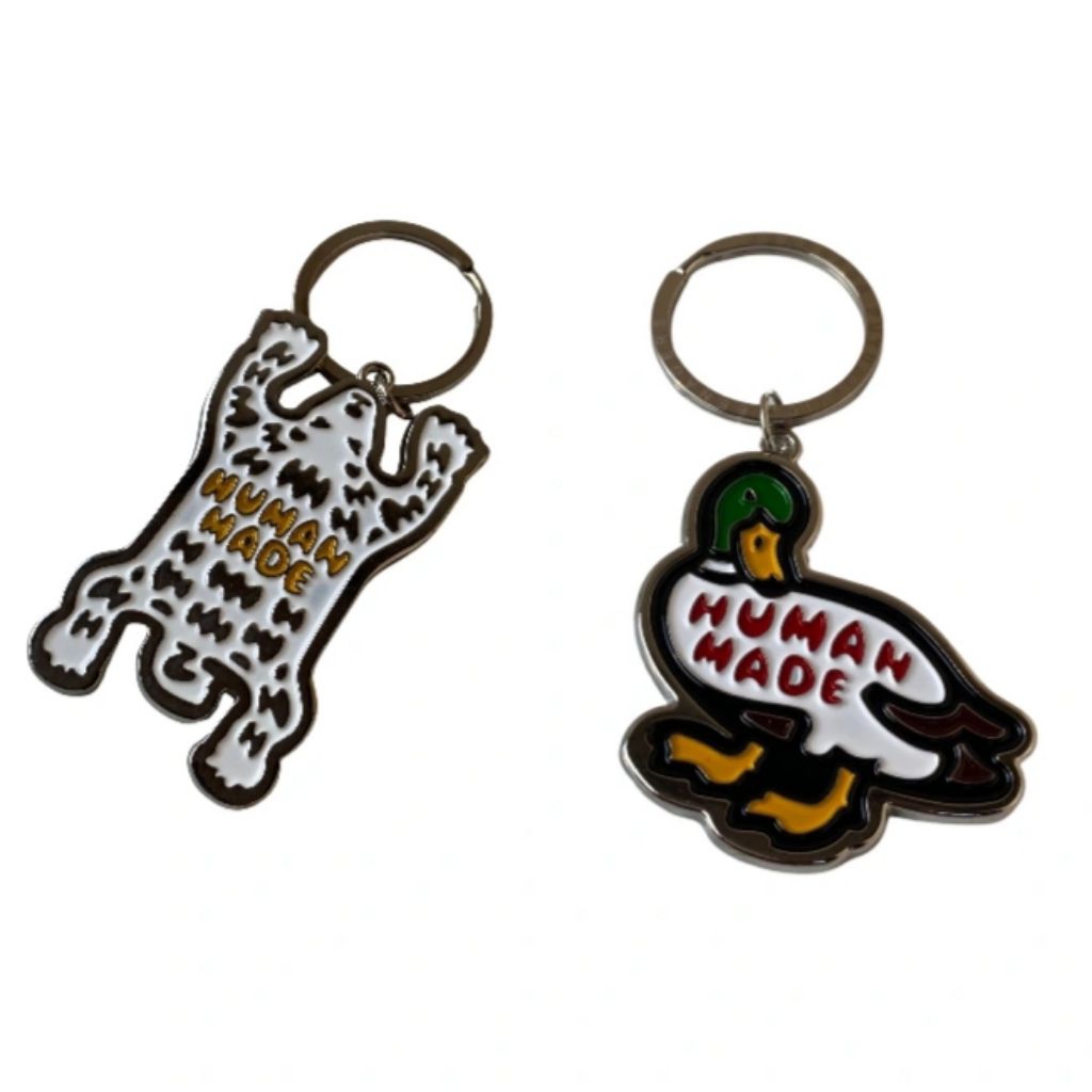 Human Made Animal charm metal keychain
