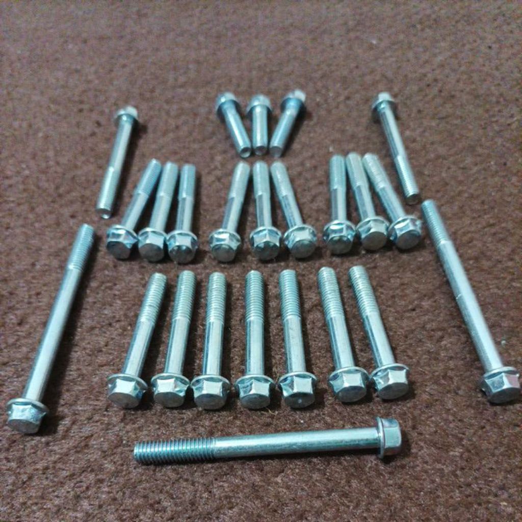 Baut Bak Mesin Set Megapro Primus