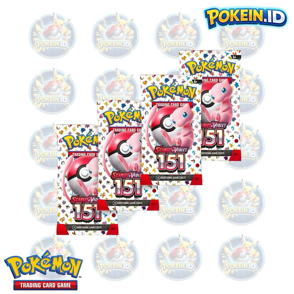 151 SCARLET VIOLET - Pokemon card english version loose pack