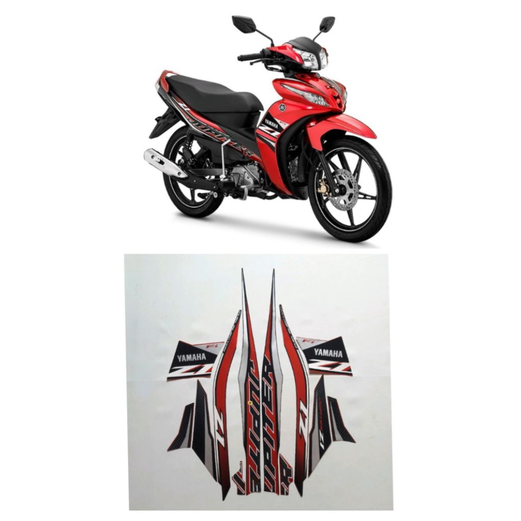 STRIPING JUPITER Z1 TAHUN 2020 MERAH