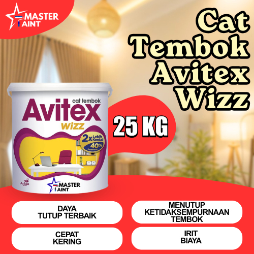 CAT TEMBOK AVITEX WIZZ INTERIOR 25 KG
