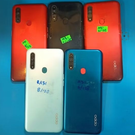 Oppo A31 Minus Lcd Tanpa Pola Mesin Normal Segel Bergaransi