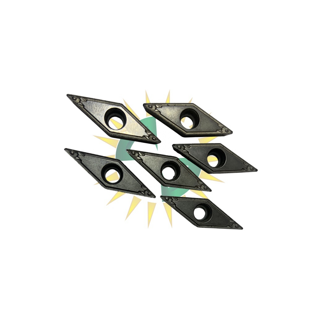 INSERT VCMT Cermet / VBMT 1604 INSERT VCMT / VBMT 16 04 PAHAT BUBUT MATA BUBUT