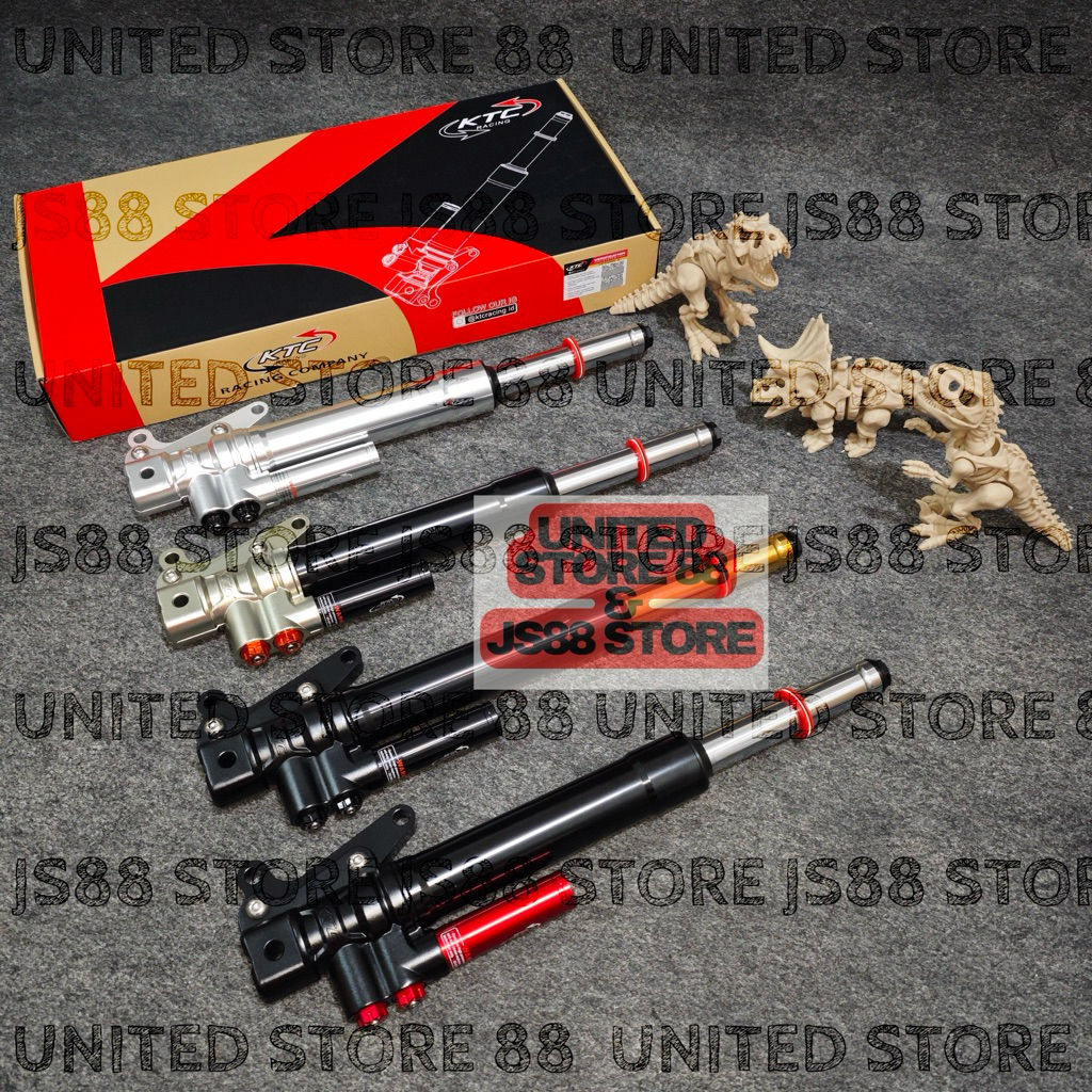 SUSPENSION SHOCK BREAKER DEPAN TABUNG KTC RACING MATRIX ORIGINAL UP SIDE DOWN MIO SPORTY SMILE J M3 