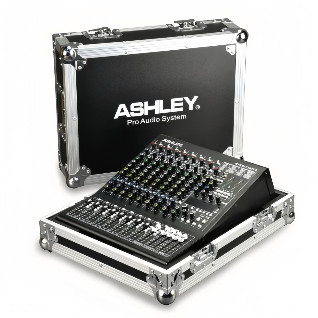 Ashley King 8 Note Hardcase Mixer 8 Channel USB Bluetooth DSP Recording Siap Event Rental