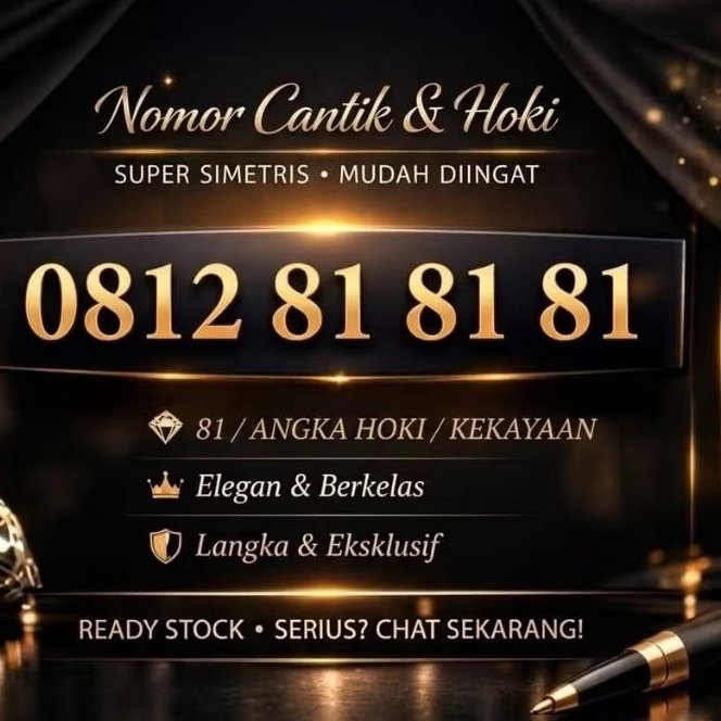 Nomor Cantik Simpati Super, 0813 90088888,x812 818181,Kuota 3GB Kartu Perdana Telkomsel Prabayar 4G/