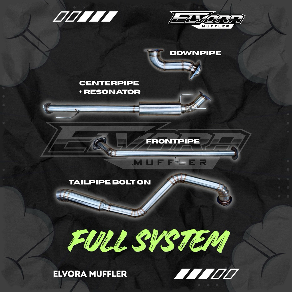 Fullsystem Knalpot Innova 2kd