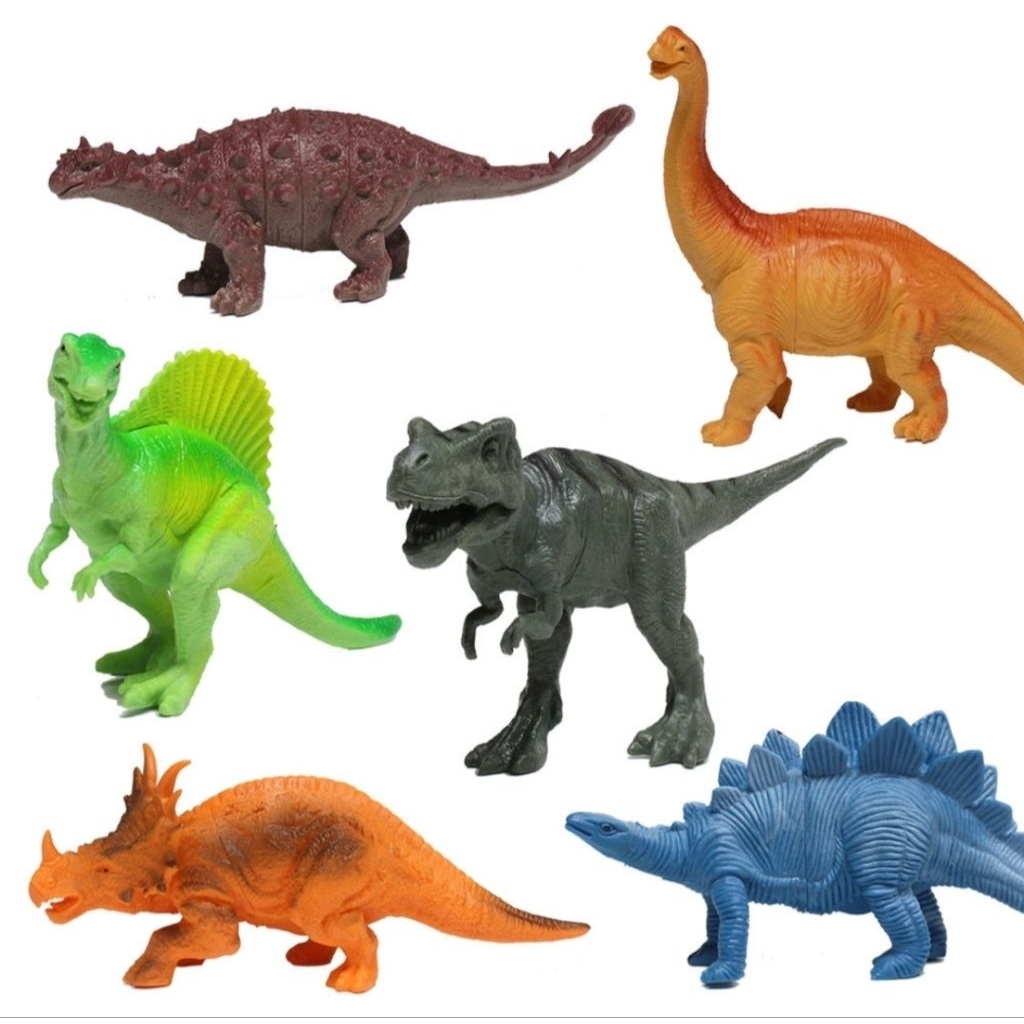 Mainan Anak Animal Zoo Dinosaurus Buaya Singa Ikan Bahan Karet Pilihan Variasi - Dolls