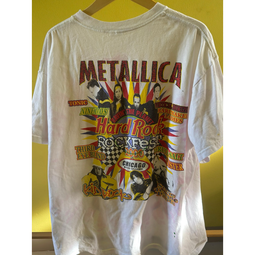 kaos vintage metallica